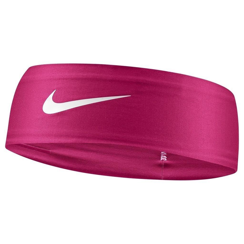 Nike Dri-FIT Fury Classic Headband - Pink/White